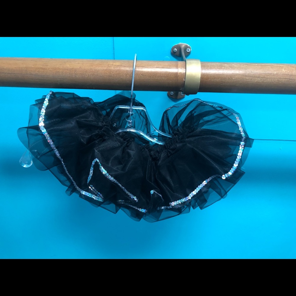 Sequin trimmed tutu